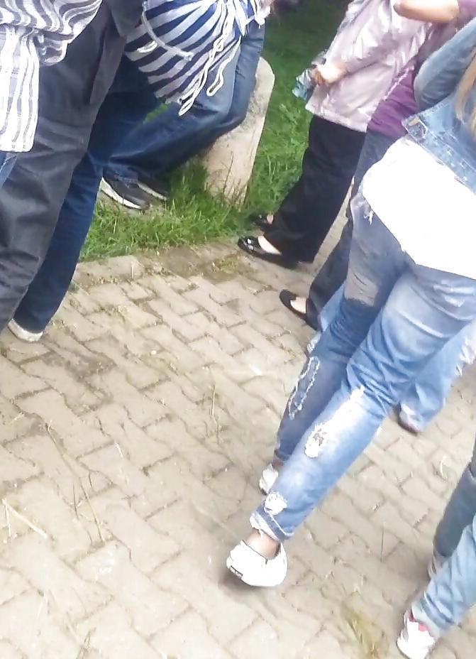 20P Spy ass old + young romanian