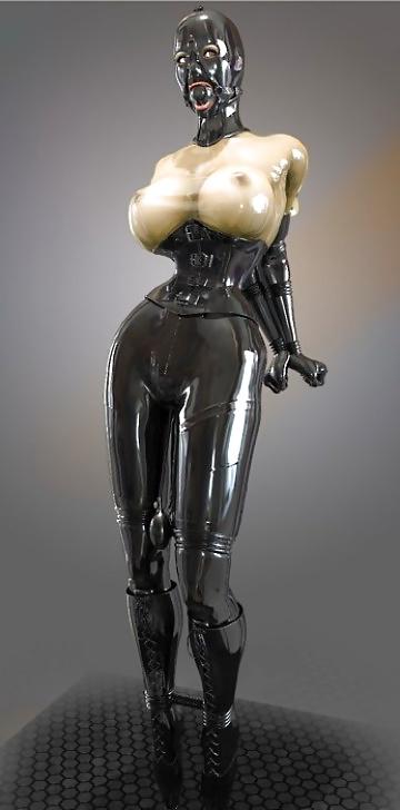 10P Rubber-doll