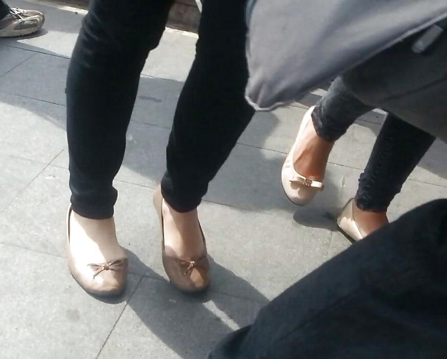 20P Spy feet and nylon romanian