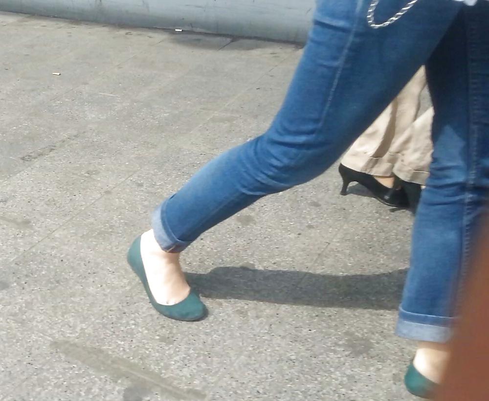20P Spy feet and nylon romanian