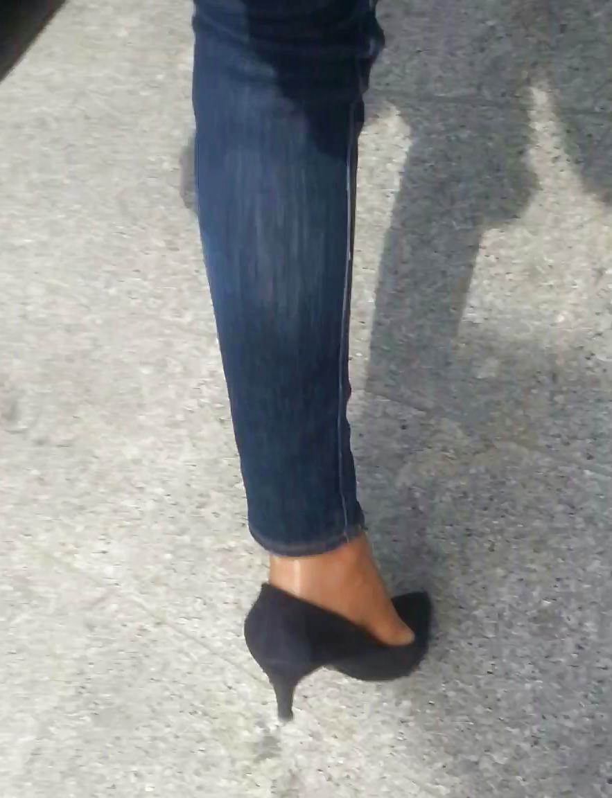20P Spy feet and nylon romanian