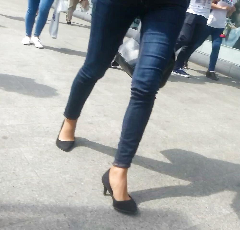 20P Spy feet and nylon romanian
