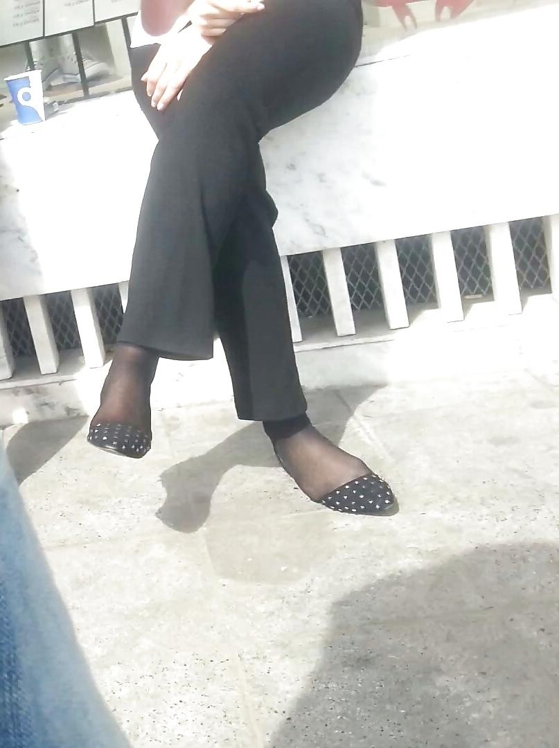 20P Spy feet and nylon romanian