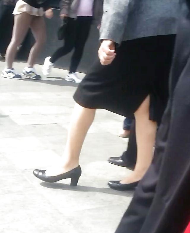 20P Spy feet and nylon romanian