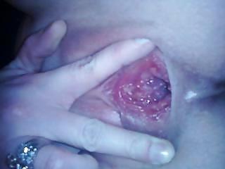 12P Young wifes asshole and pussy to cum on