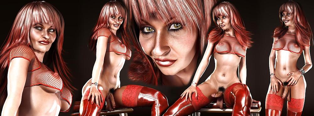 25P Shemale comics