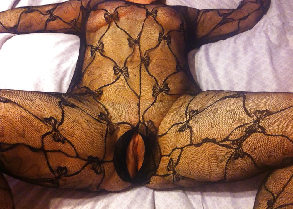 16P Crotchless Body Stocking