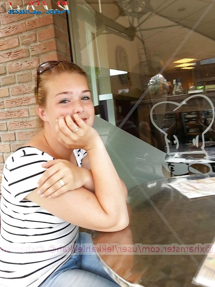 19P Dutch Slut Deserve Rough Comments