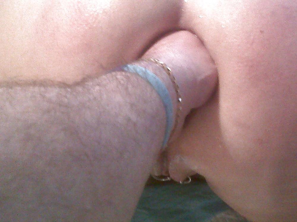 7P Scottish slut has her asshole ruined ! 
