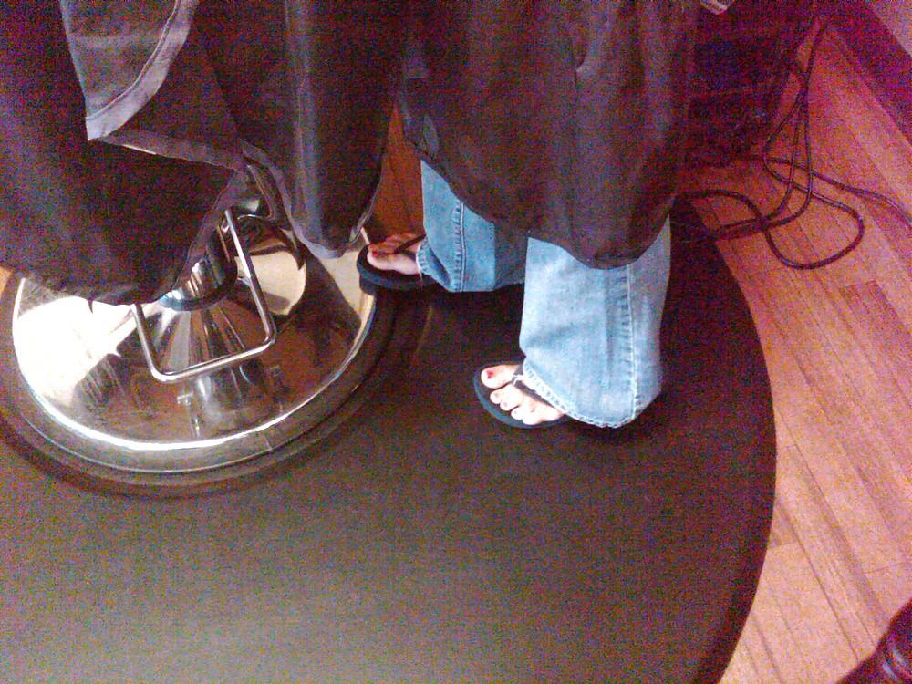 16P Daddy's Candid Foot Shots