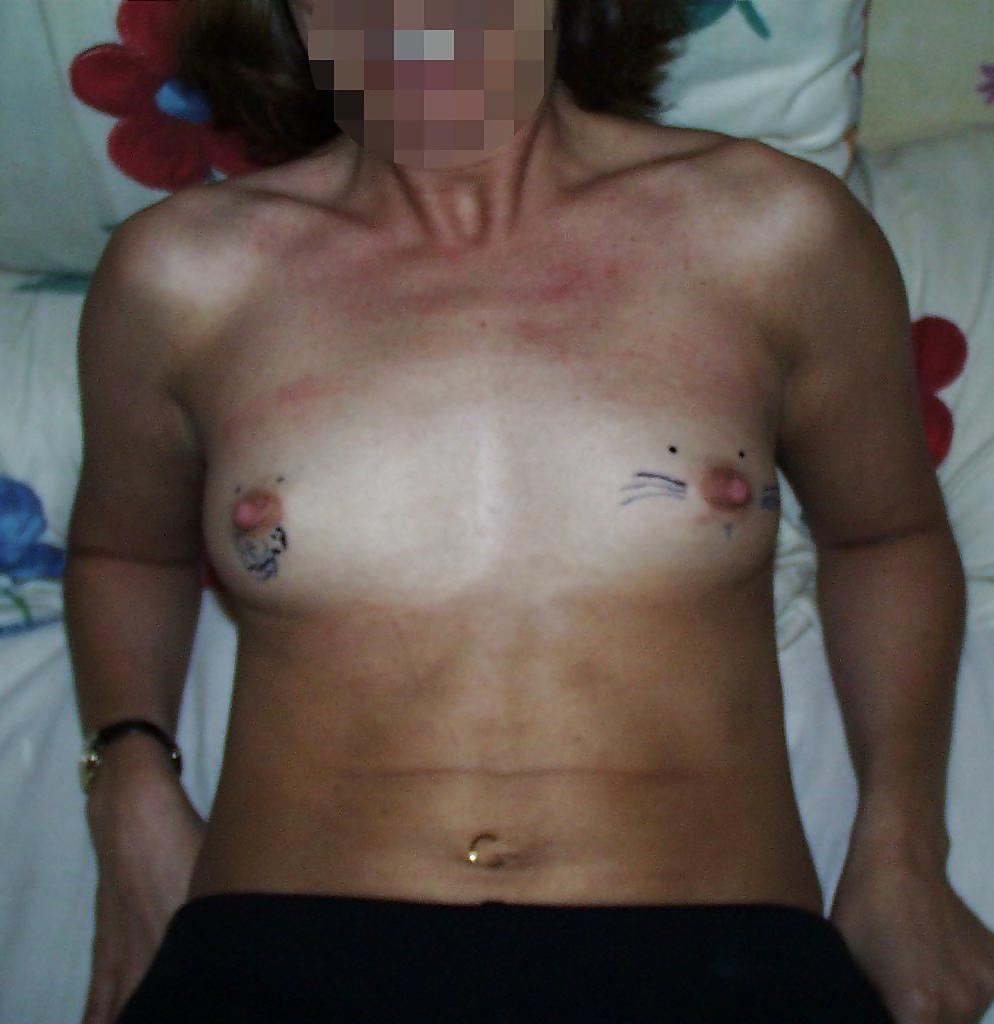 10P Fucking my big titted ex-wife's friend while wife watches