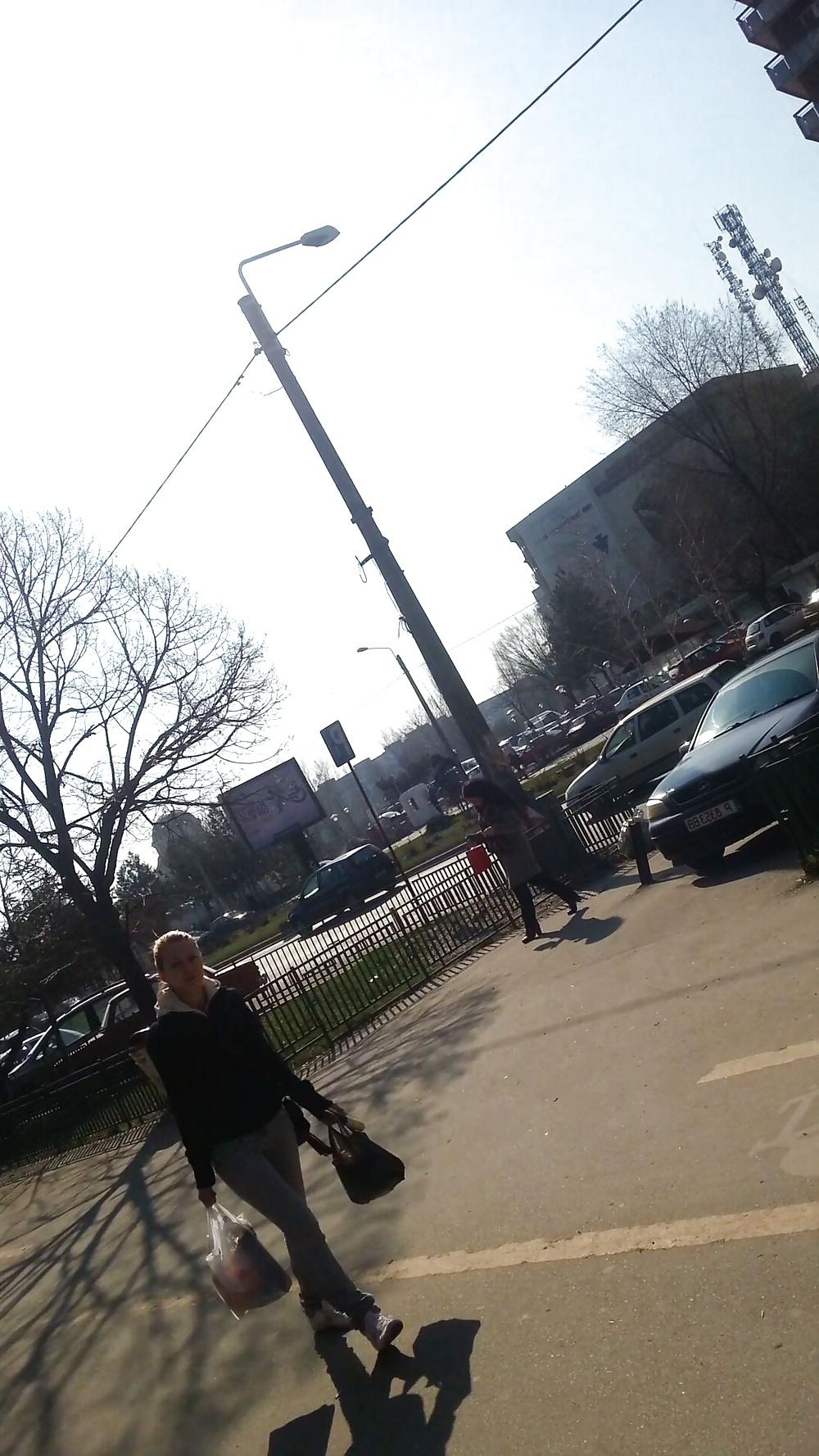 20P Spy old + young sexy blonde romanian