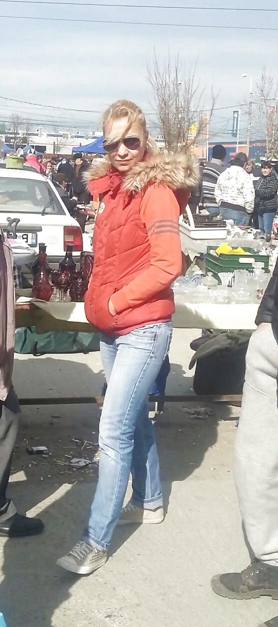 20P Spy old + young sexy blonde romanian