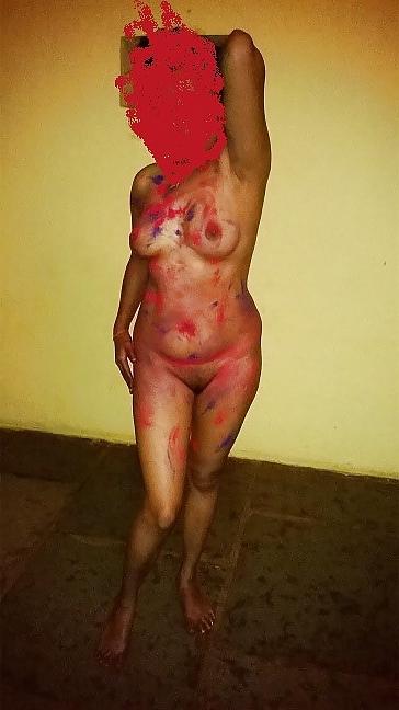8P Celebrating Holi My Fb Friend Rabiya