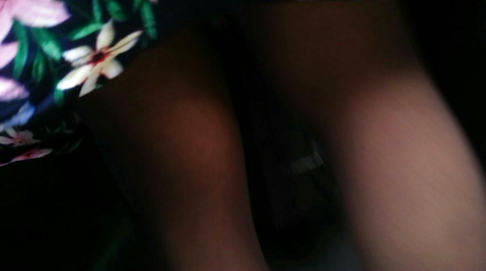 9P Spy sexy mature skirt and feet romanian