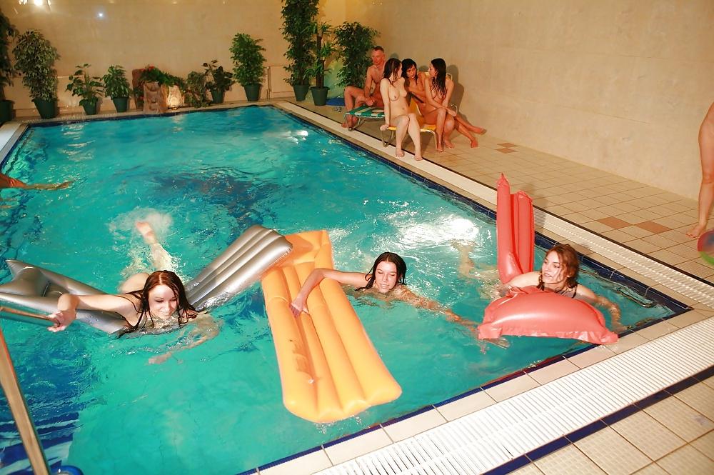 25P Naked Pool Party - Part 2