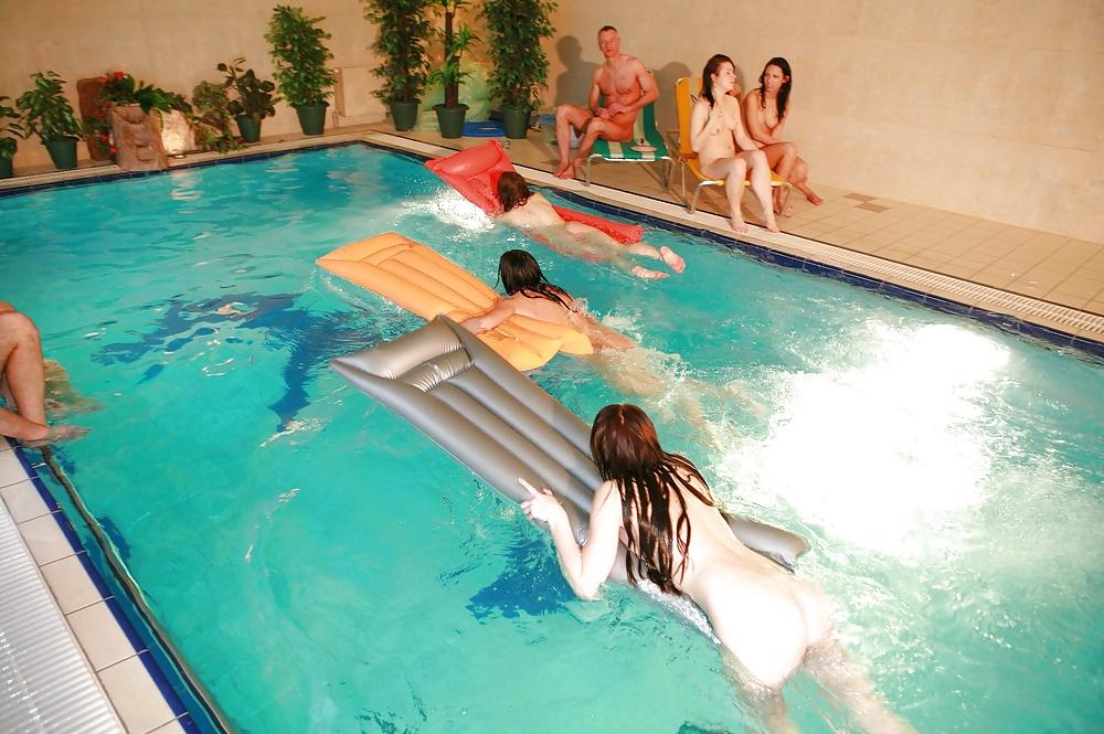 25P Naked Pool Party - Part 2