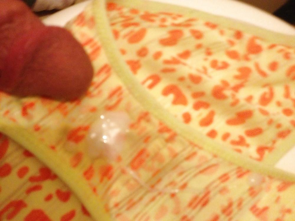 5P Stepdaughters wet panties