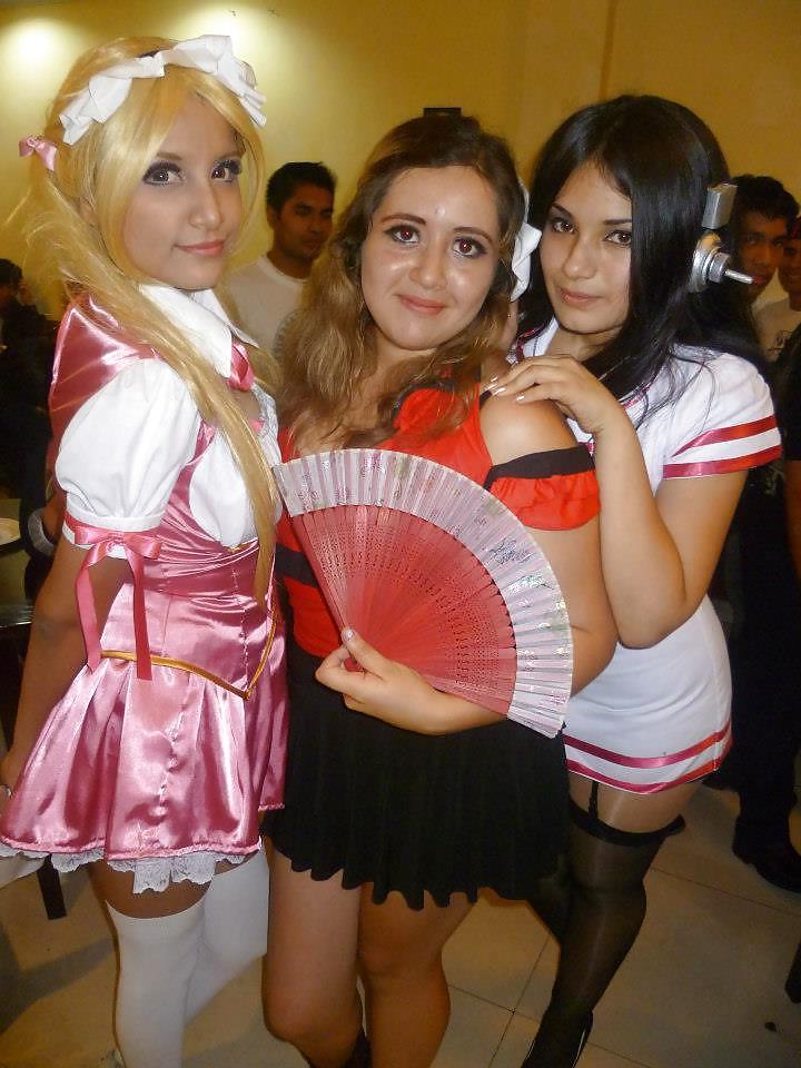 25P Sexy latinas en pantimedias cosplays  pantyhose