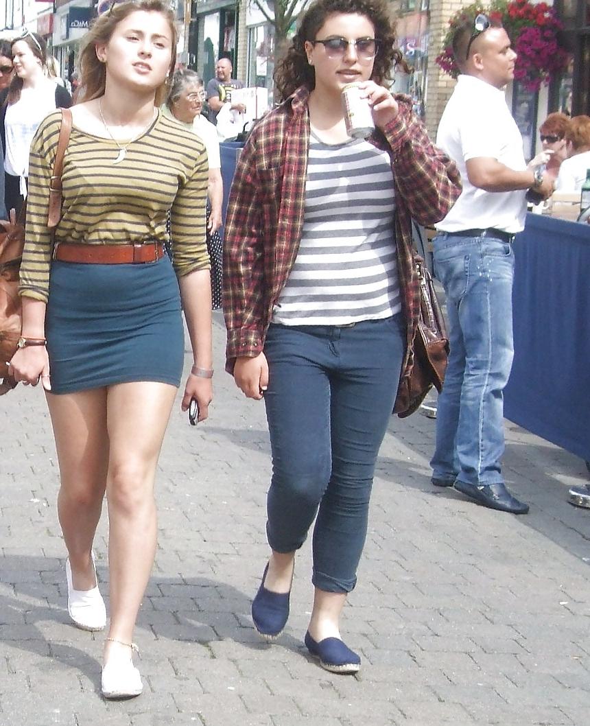 16P Short Skirt, Montreal , Canada, Streets