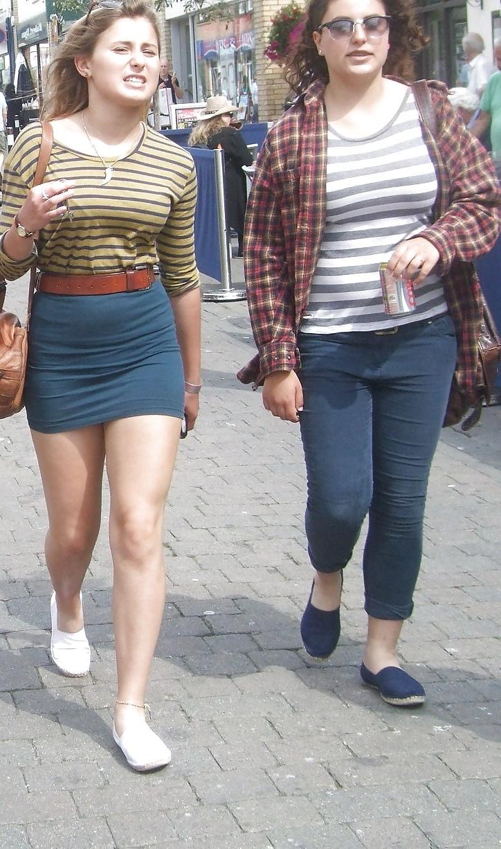 16P Short Skirt, Montreal , Canada, Streets