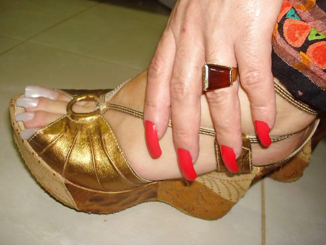 24P Sexy Long Nails And Toes