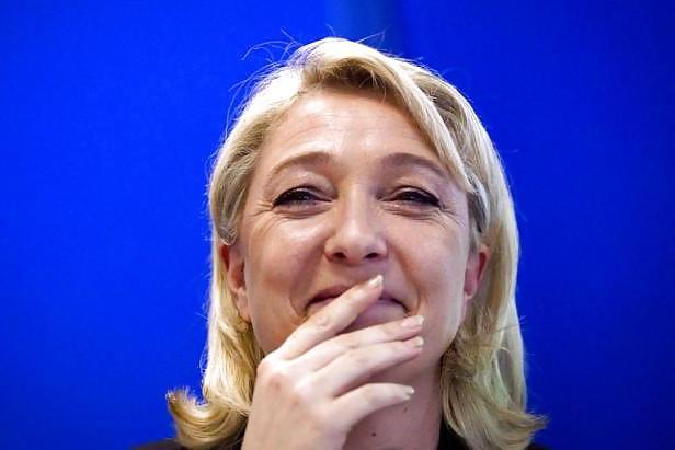 25P Would love to jerk off at the feet of Marine Le Pen
