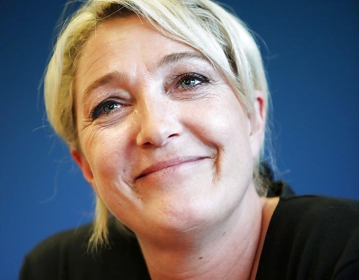 25P Would love to jerk off at the feet of Marine Le Pen