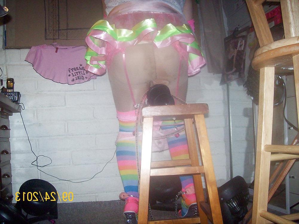 25P Tgirl BBC slut teases Clarence's monster BB15inchC