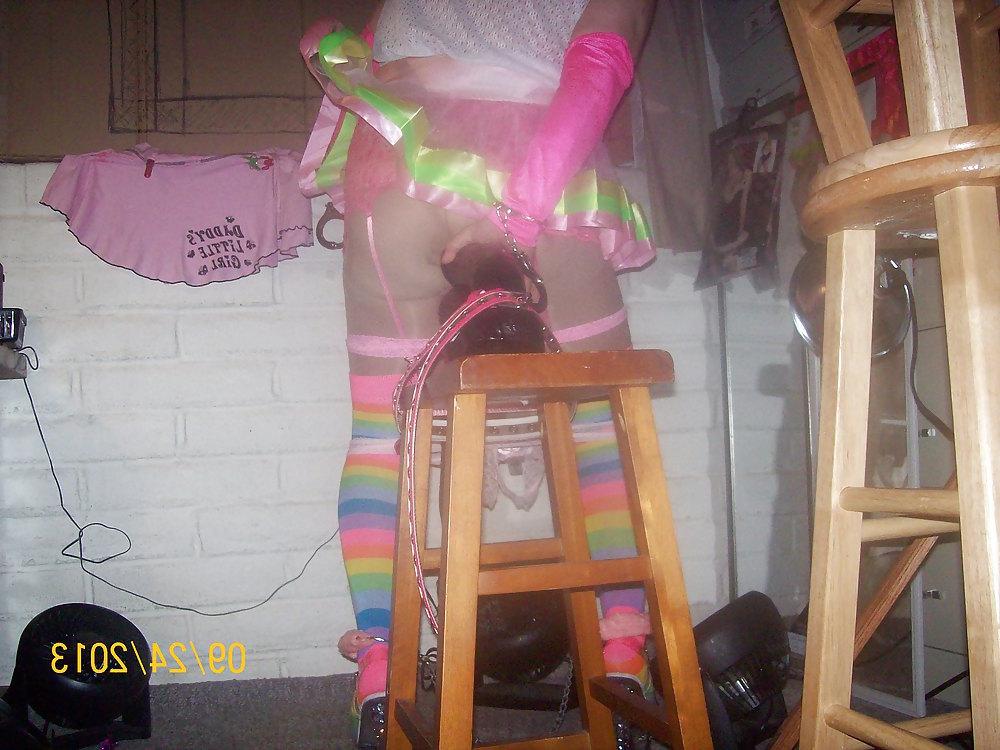 25P Tgirl BBC slut teases Clarence's monster BB15inchC