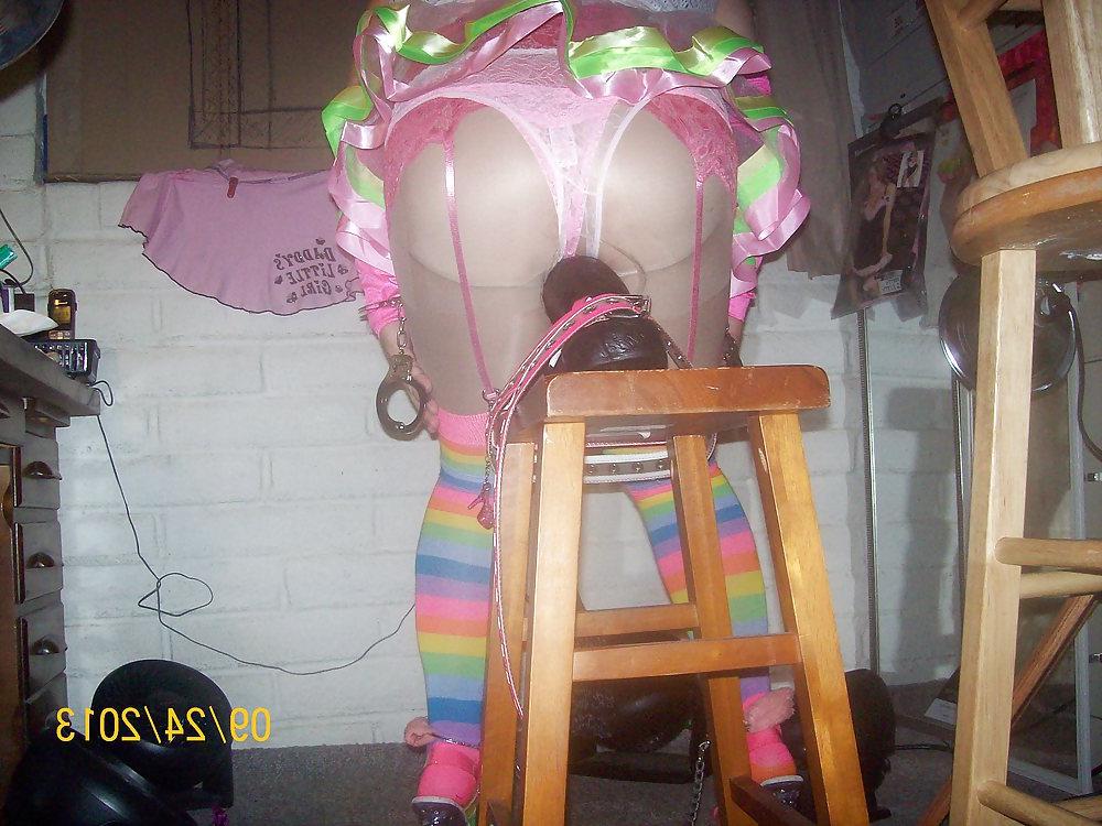 25P Tgirl BBC slut teases Clarence's monster BB15inchC