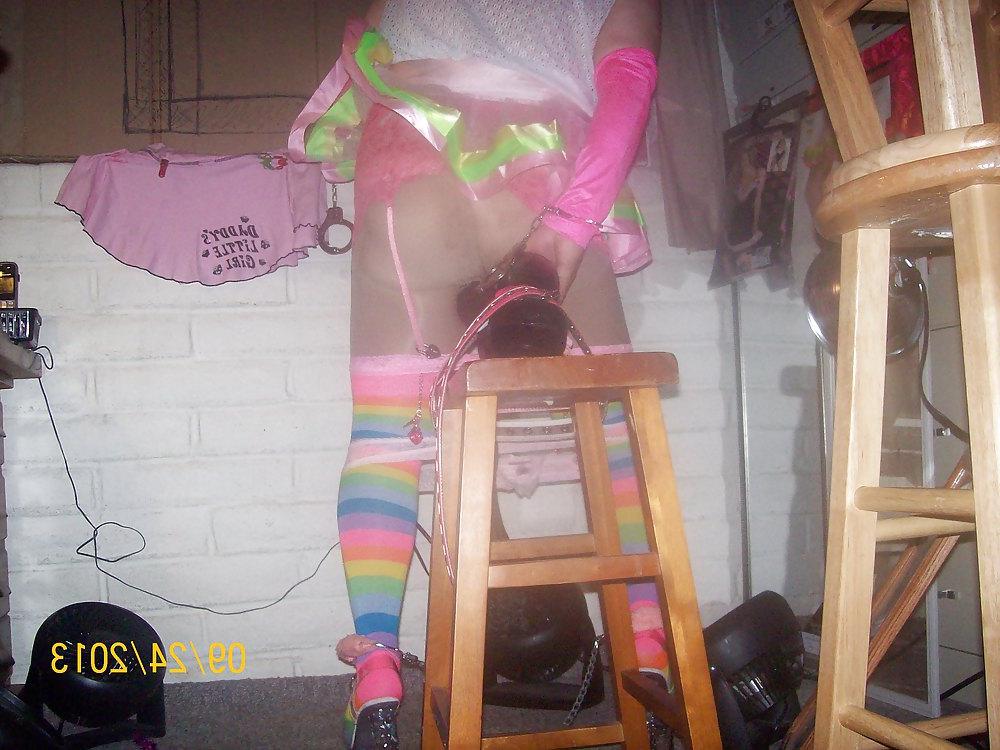 25P Tgirl BBC slut teases Clarence's monster BB15inchC