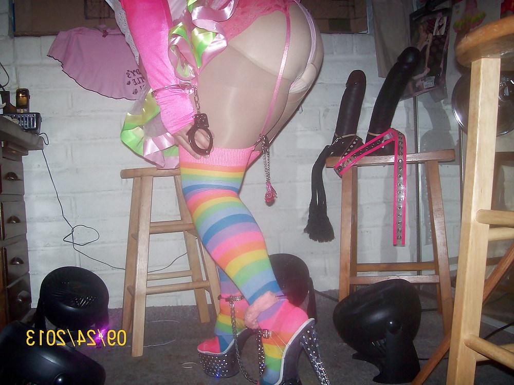 25P Tgirl BBC slut teases Clarence's monster BB15inchC