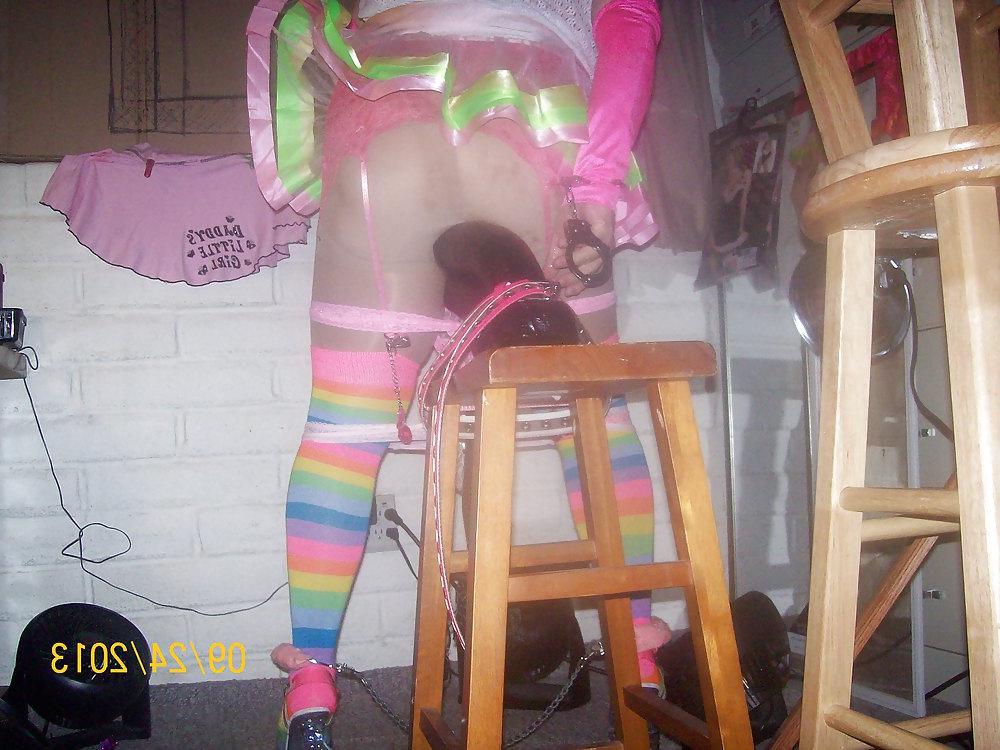 25P Tgirl BBC slut teases Clarence's monster BB15inchC