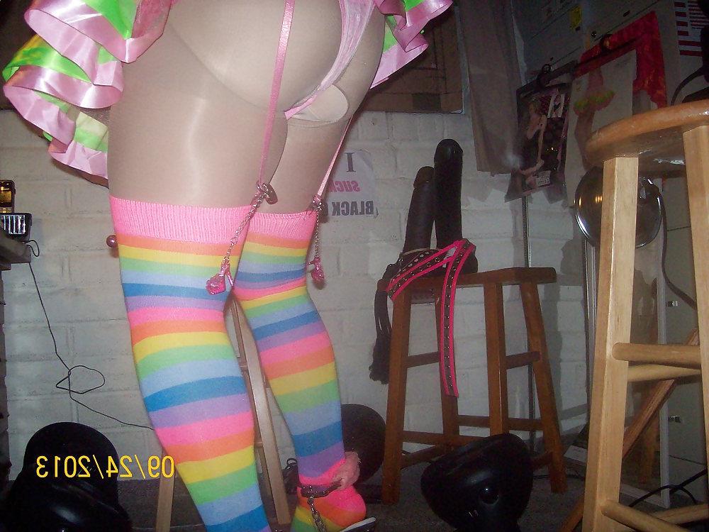 25P Tgirl BBC slut teases Clarence's monster BB15inchC