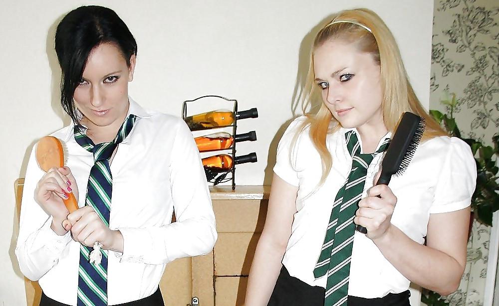 25P Naughty Schoolgirls and Strict Teachers 