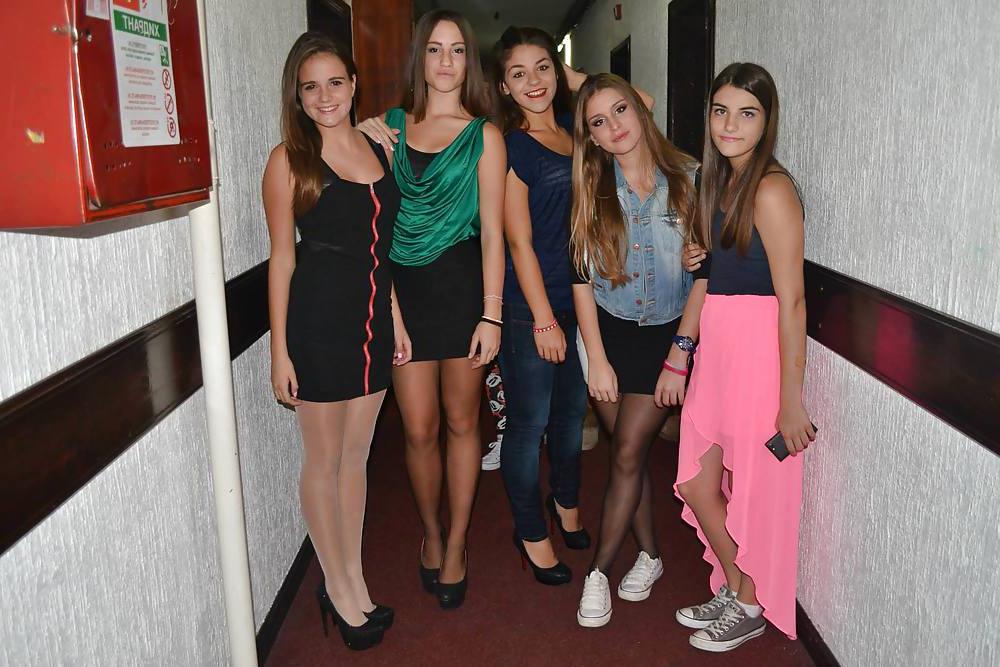 25P Serbian teens in pantyhose