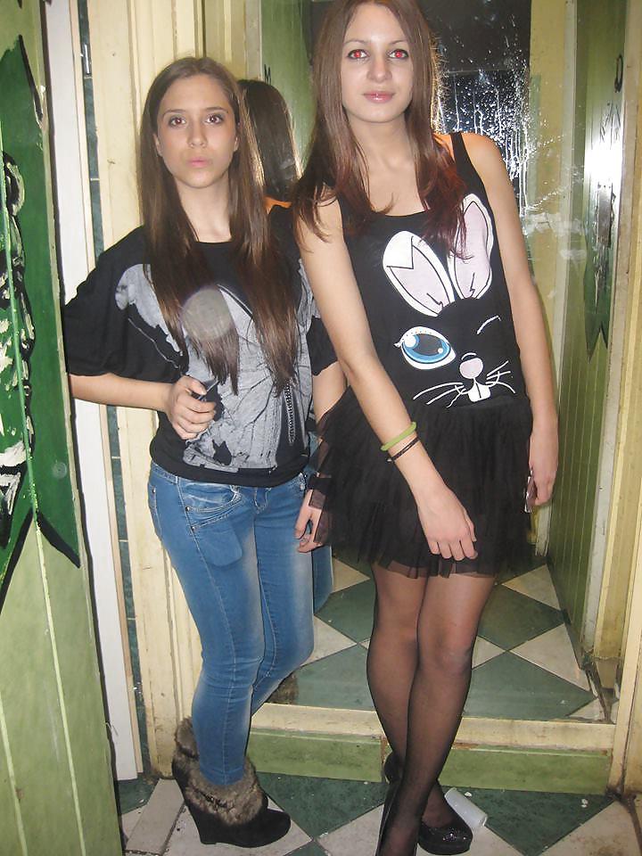 25P Serbian teens in pantyhose