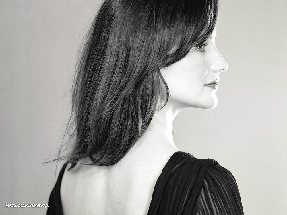 12P XES  SEX IN THE CITY BOMBSHELL KRISTIN DAVIS IN B&W