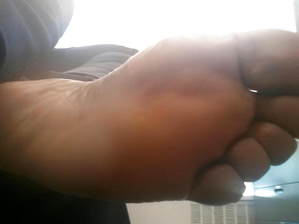 9P My homegirl feet and soles at home and work