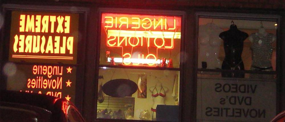 25P PUBLIC SLUTS: Adult Theaters, Bookstores, Dogging