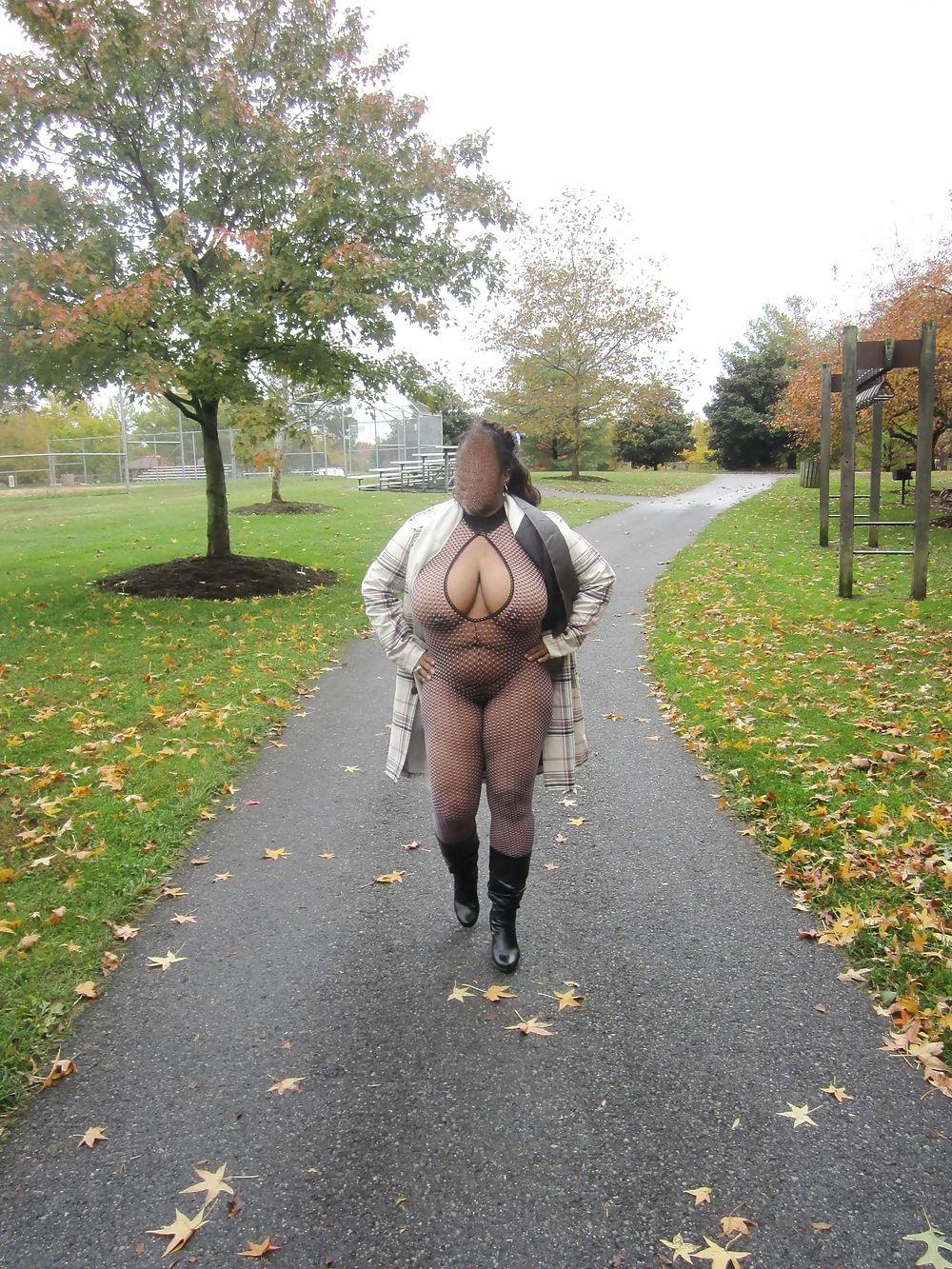 14P Sexy Body Suit Public Outing