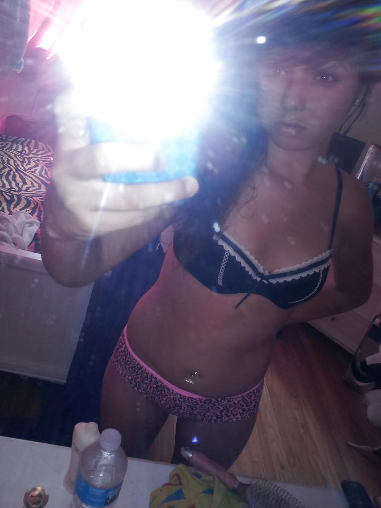 25P Cute Whore Girl Self Shot At Home