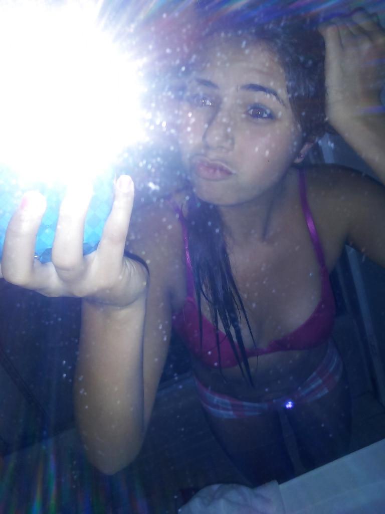 25P Cute Whore Girl Self Shot At Home