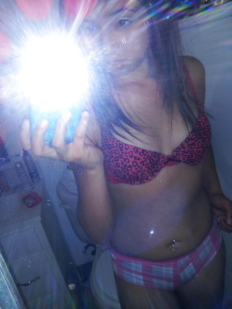 25P Cute Whore Girl Self Shot At Home