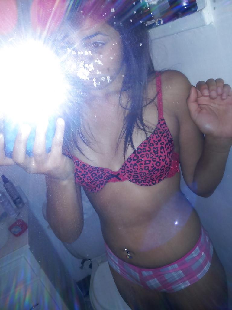 25P Cute Whore Girl Self Shot At Home