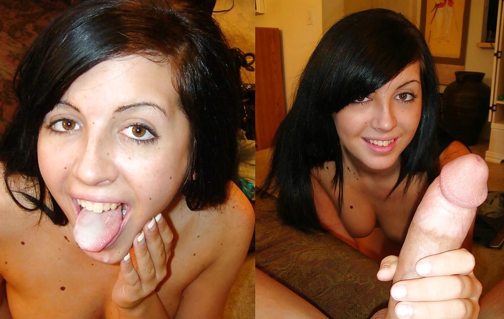 25P From the Moshe Files:  All NEW Before After Cum Facial 7
