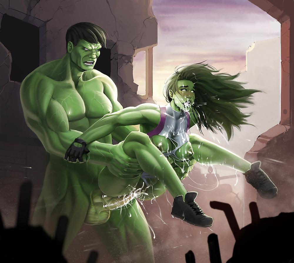 25P Drawn Hits - Toon Tits: The Green Horror