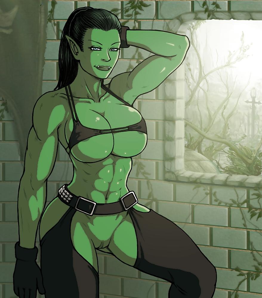 25P Drawn Hits - Toon Tits: The Green Horror