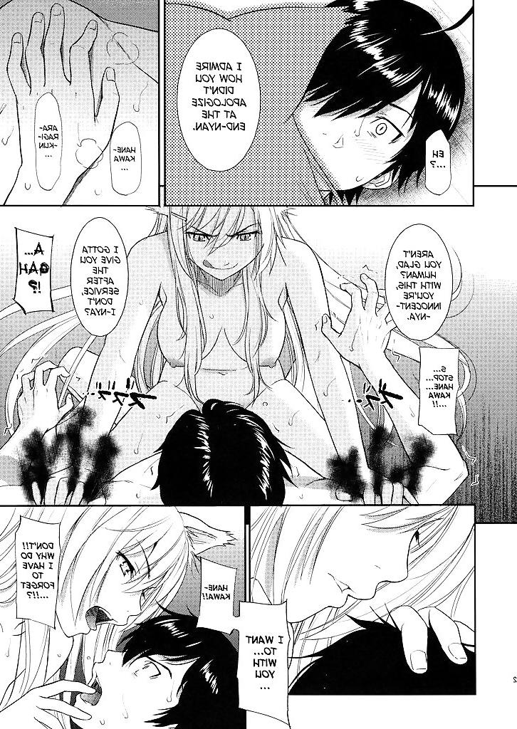 25P BakeNekogatari- Hentai